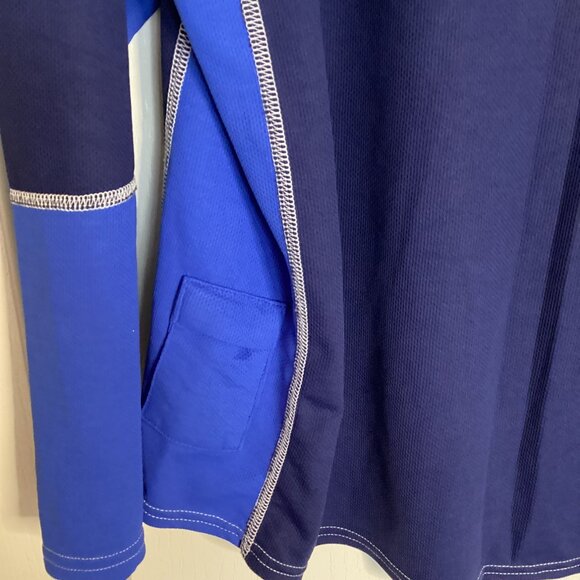 Lululemon Athletica Men's Blue Top Long Sleeves Color Block Size M Sports - Picture 9 of 10
